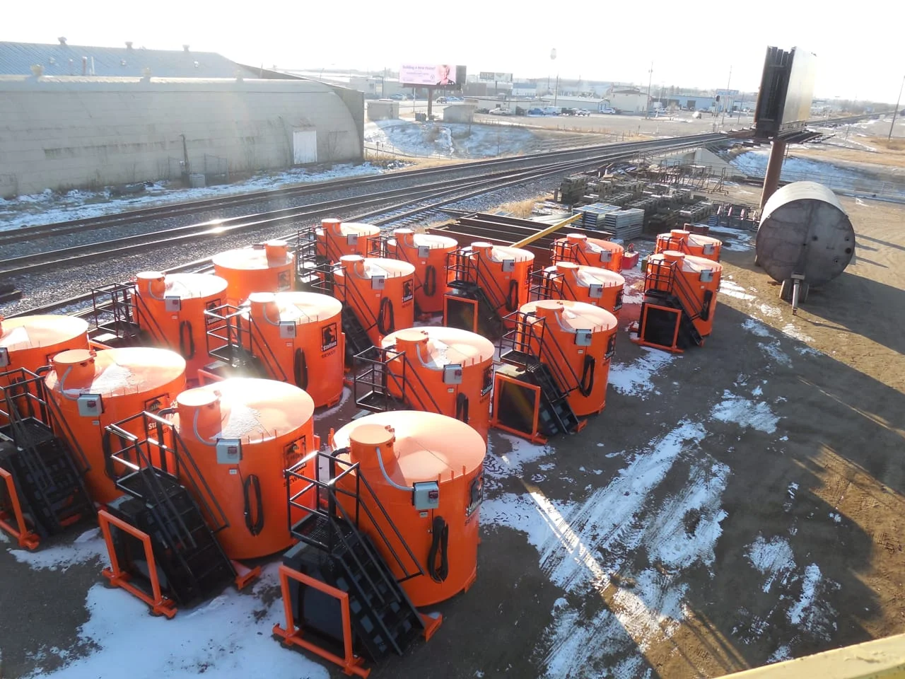 Stallion Oilfield Sewer Tanks